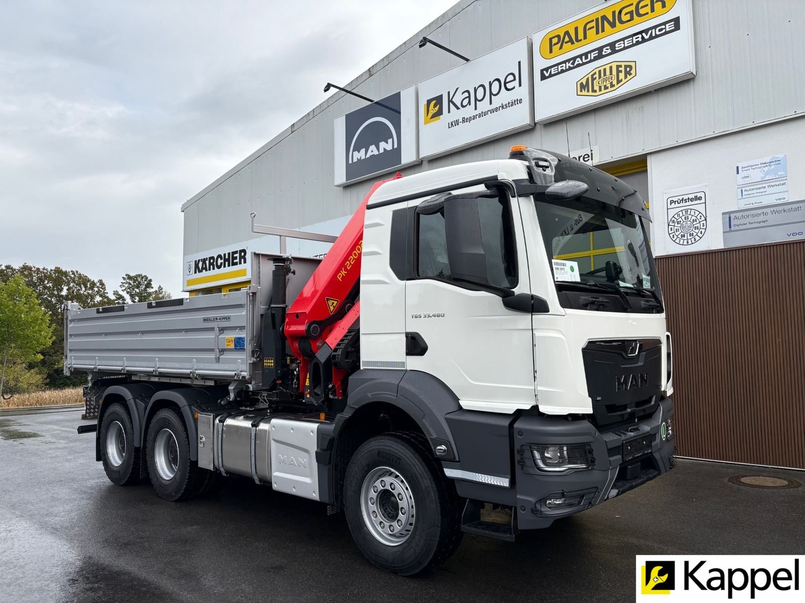 Truck MAN 33.540 6X4 BB/480+140