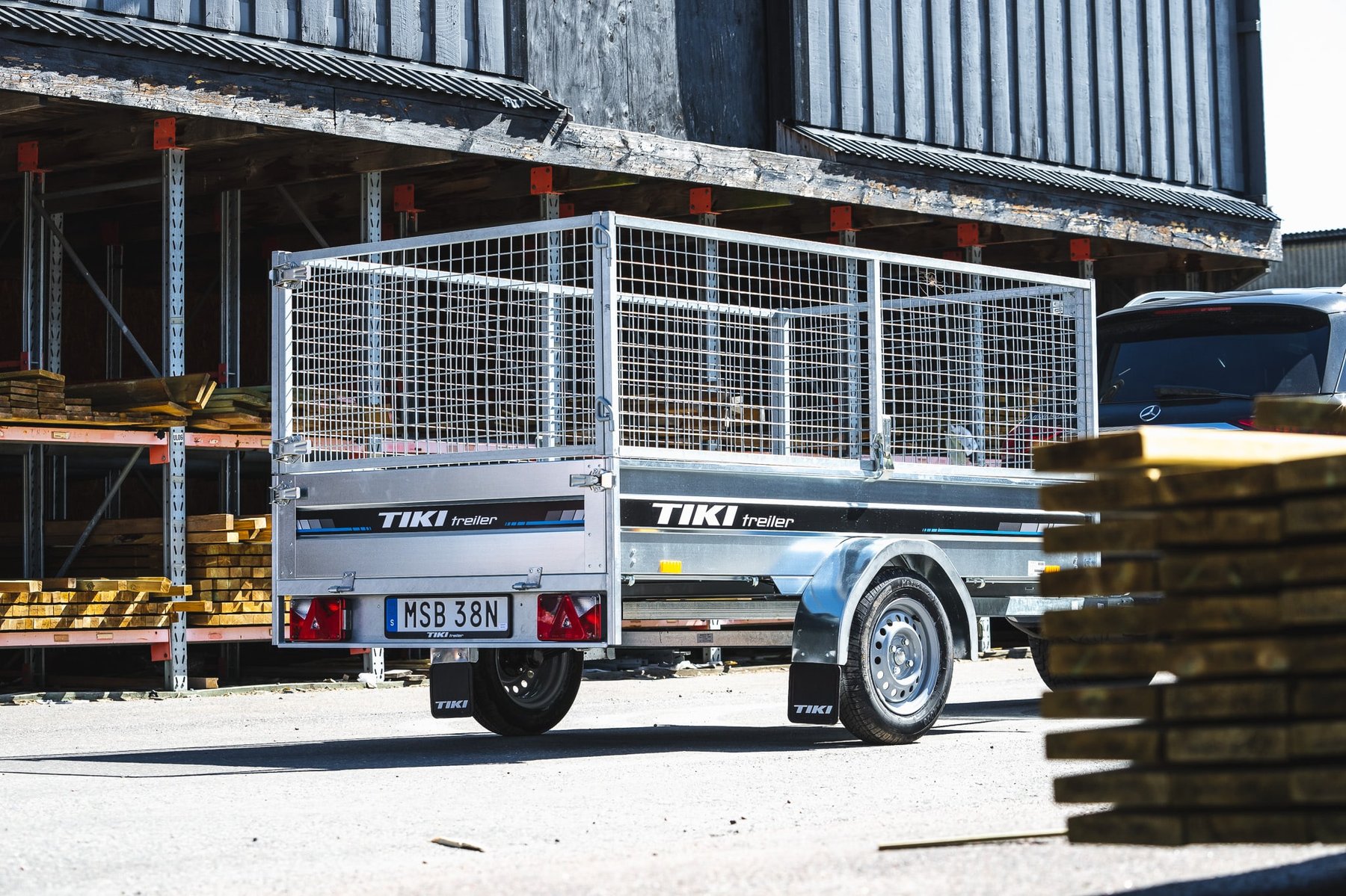 Light trailers up to 750 kg Tiki Treiler BESTNET LTD BNT-01TL