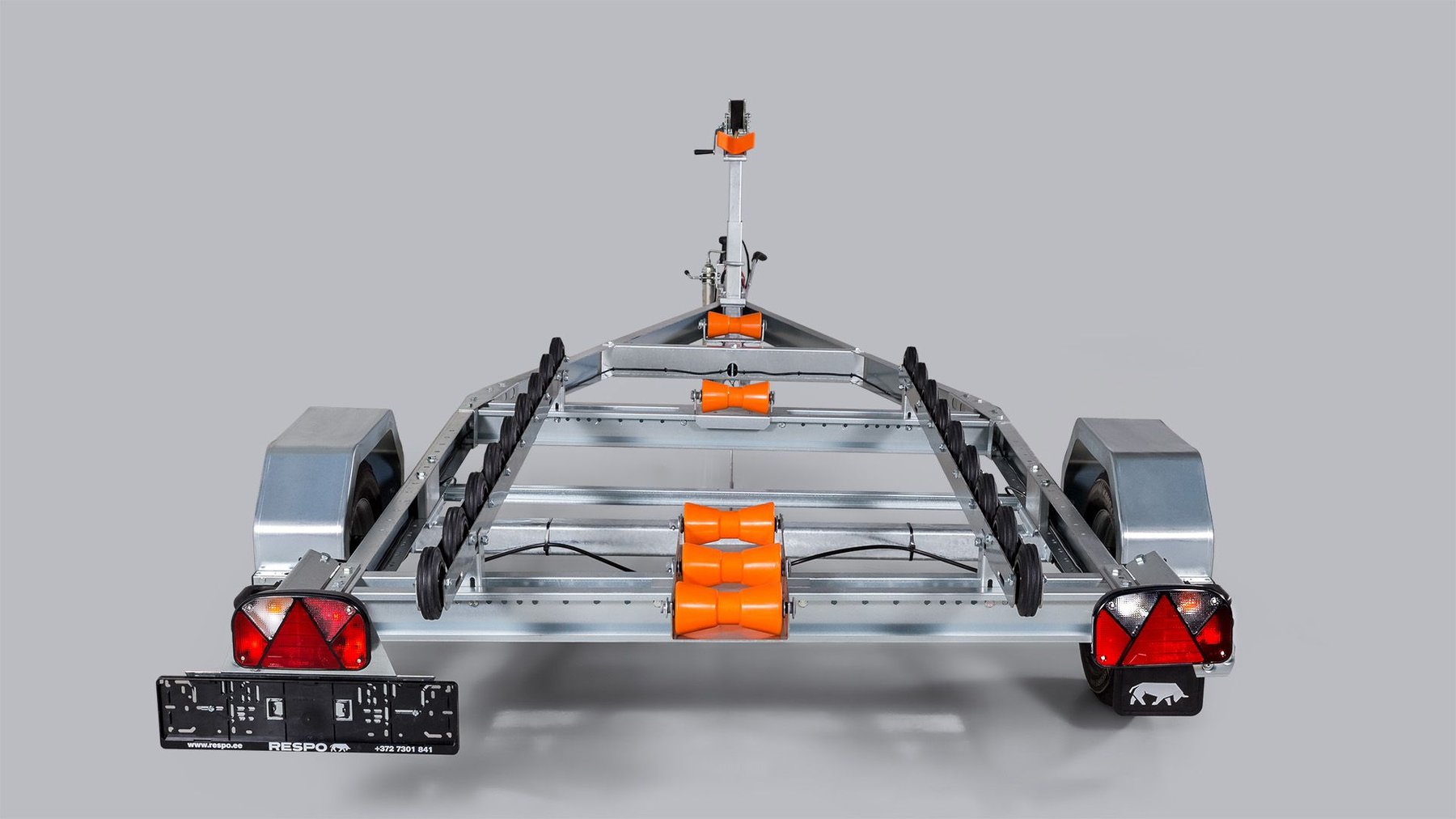 Car trailers up to 3.5 t Respo BISON 1000V