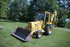 Ford 555A backhoe