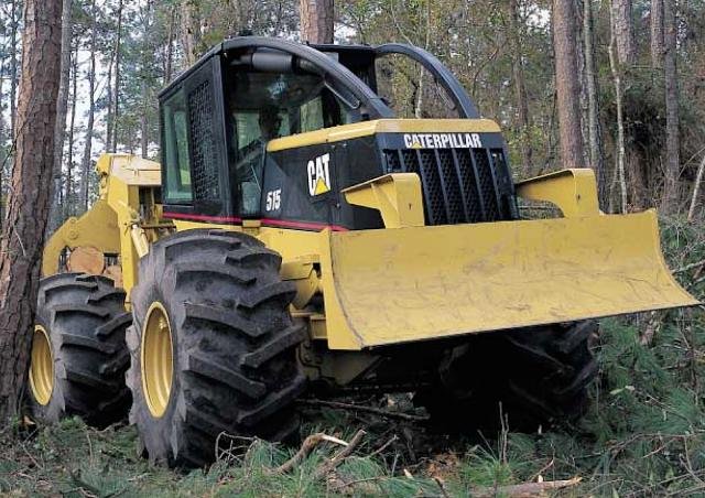Forestry machine Caterpillar 515