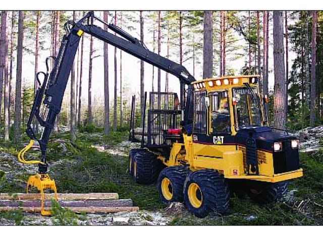 Maszyna leśna Caterpillar 574