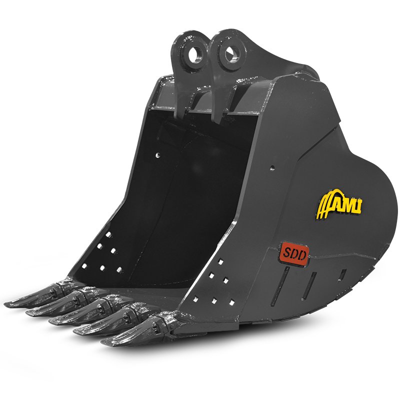 AMI Attachments Severe Duty Rock Bucket