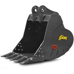 AMI Attachments Severe Duty Rock Bucket