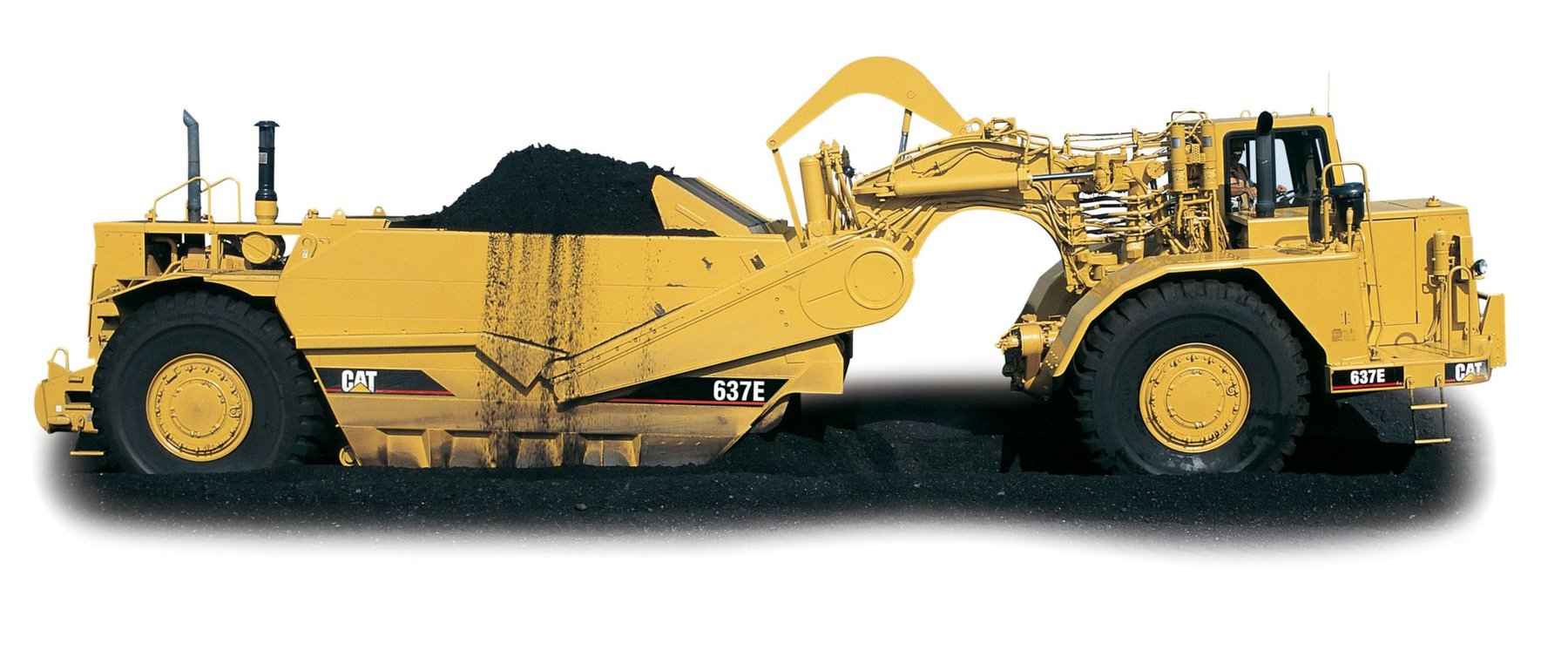Scraper Caterpillar 637E Series II