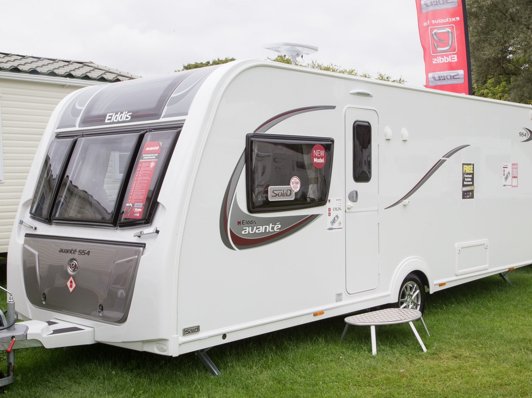 Trailer ERWIN HYMER GROUP UK LTD. ELDDIS AVANTE 554
