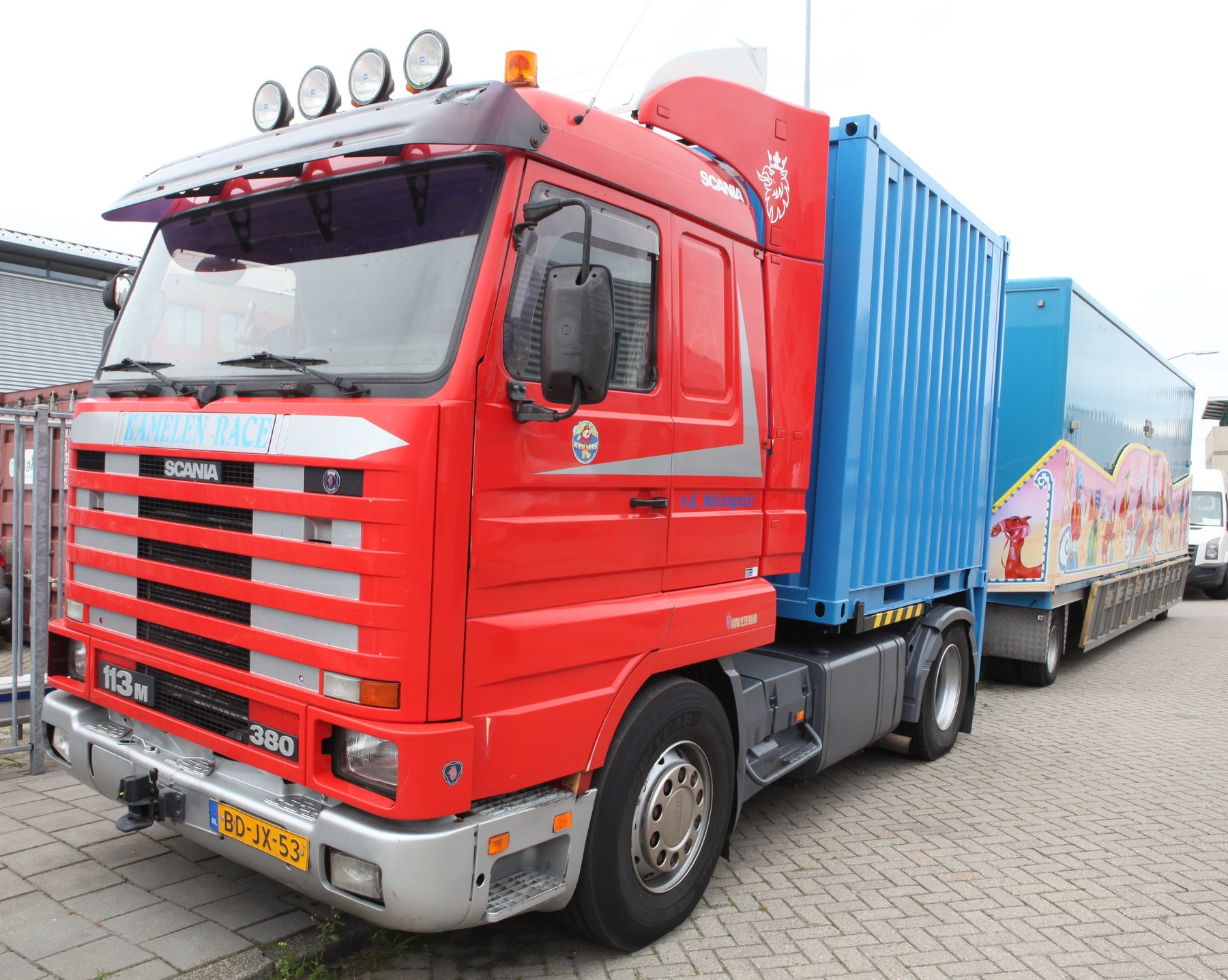 Truck Scania 3 M 4X2 AL 65115