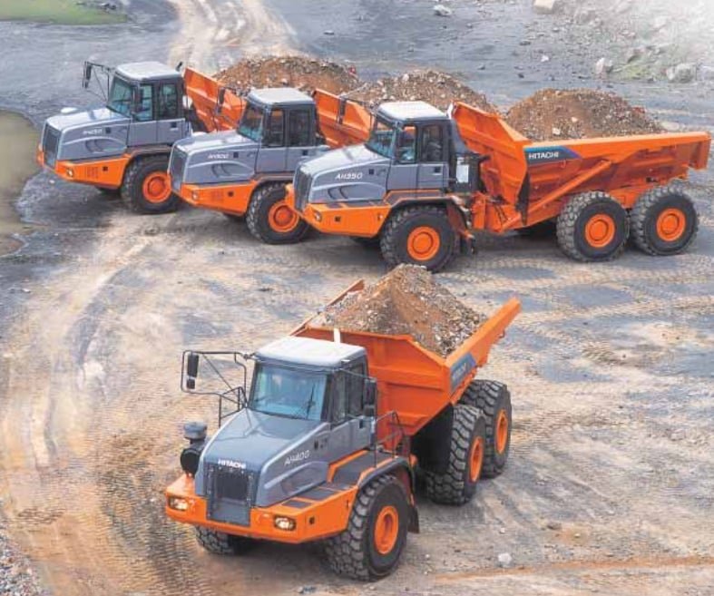 Mining machine Hitachi AH400D