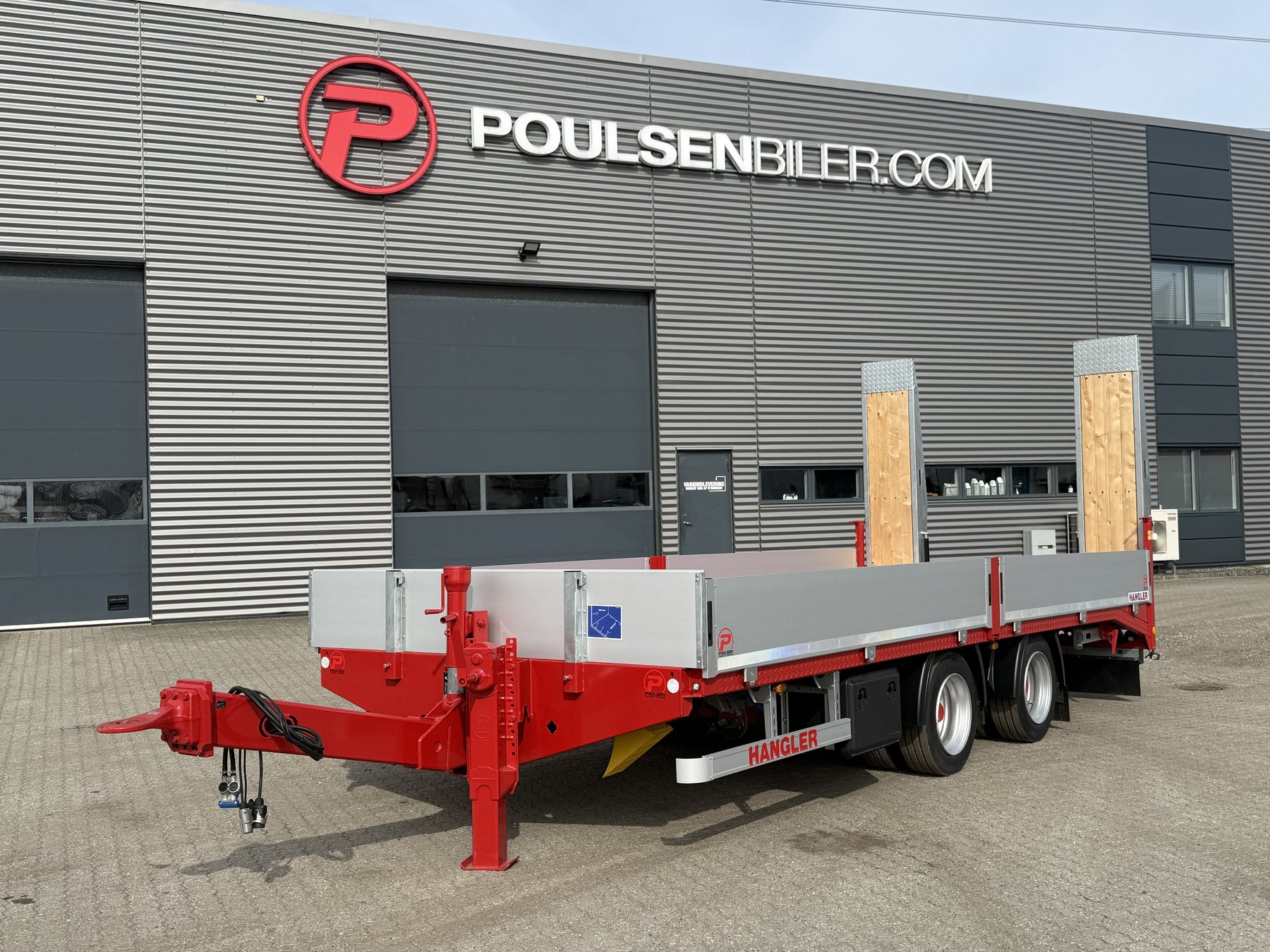Trailer JONGERIUS 1 TONS AANHWG.