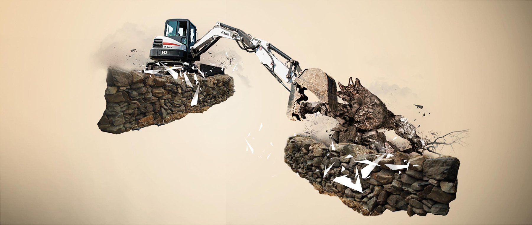 Maschine Bobcat E32 (Extendable Arm)