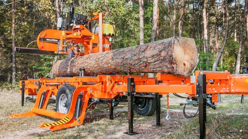 Trailer Wood Mizer LT40MD33SDH-2,5