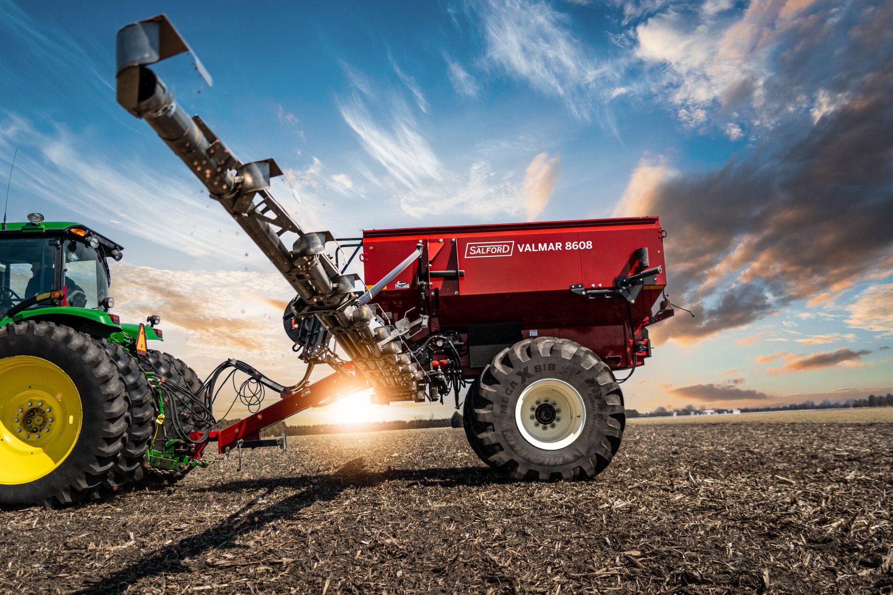 Kombajny zbożowe Salford CS6080