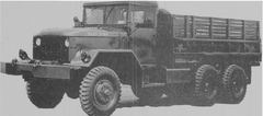 Diamond T International Harvester Kaiser/kaiser Jeep Mack M39 series 5-ton 6×6 truck