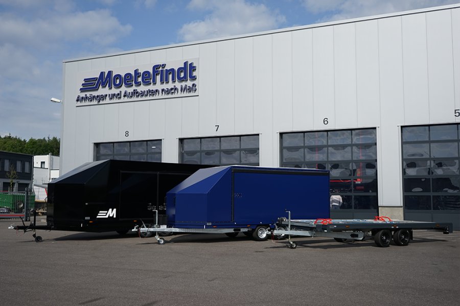 Trailer Moetefindt Fahrzeugtransporter