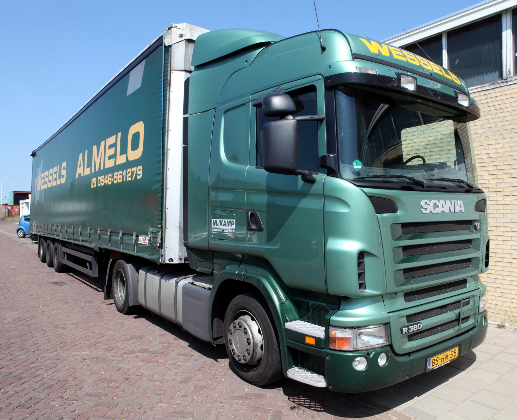 Trailer Scania 380 VARAVOIMAKONE