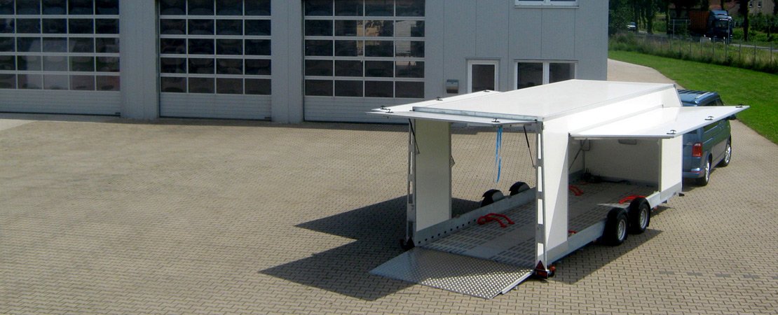 Trailer Ostmann Fahrzeugbau AB 35 P