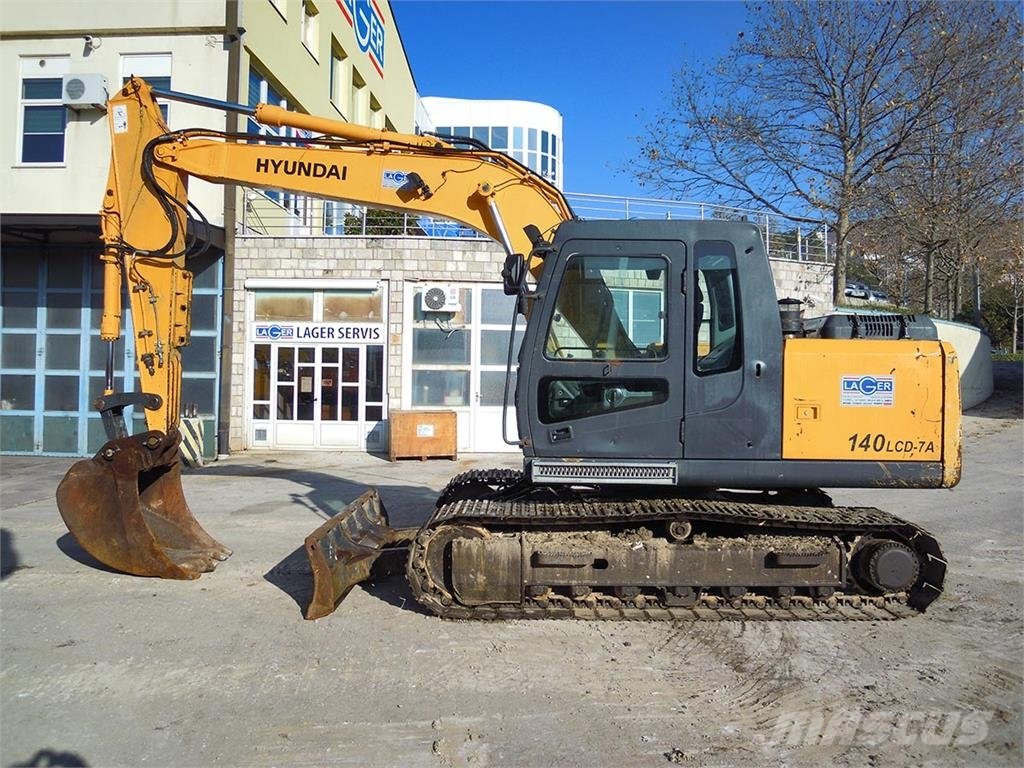 Excavator Hyundai R140LCD-7A