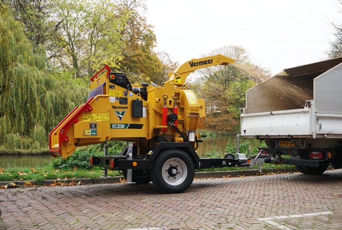 Trailer Vermeer BC230G2XL