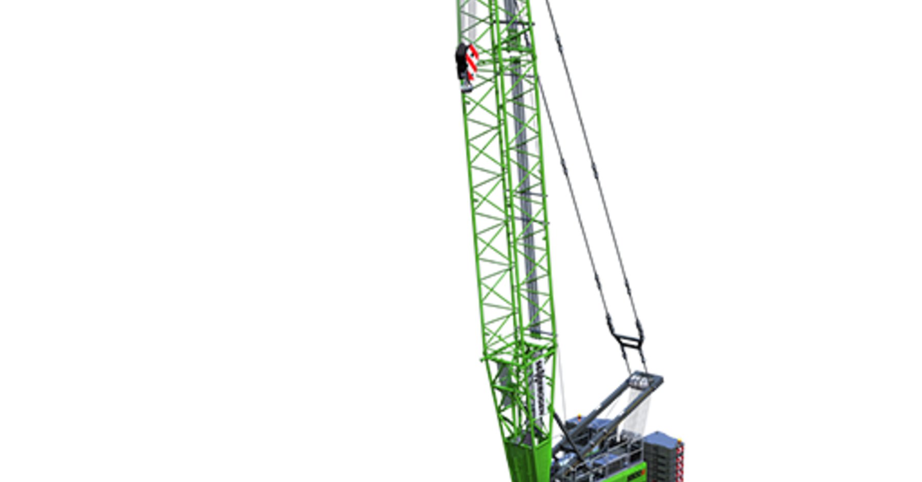 Krane & Arbeitsbühnen Sennebogen Compact crawler crane for construction industry