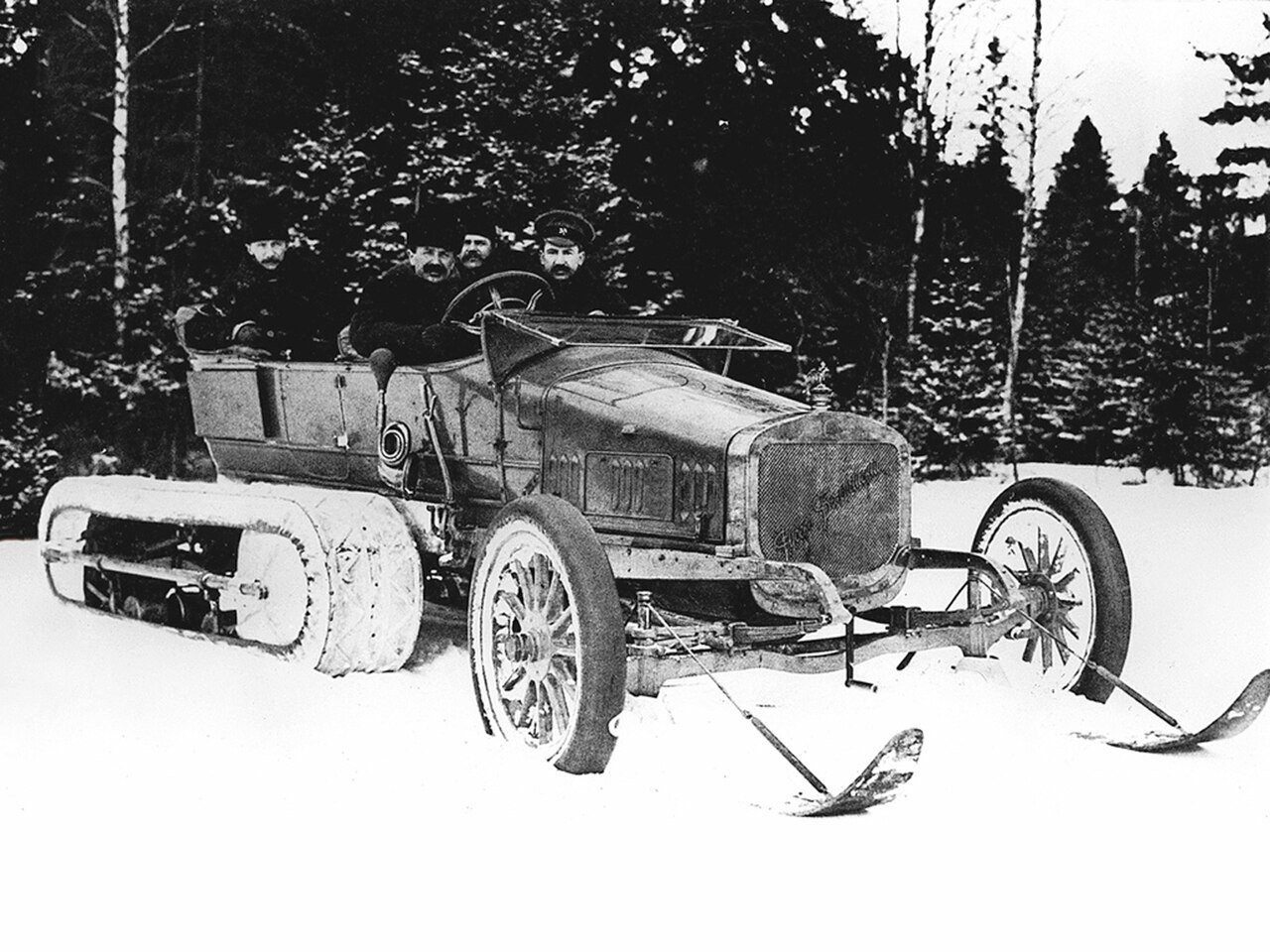 Historic military vehicles RUSSO-BALT T