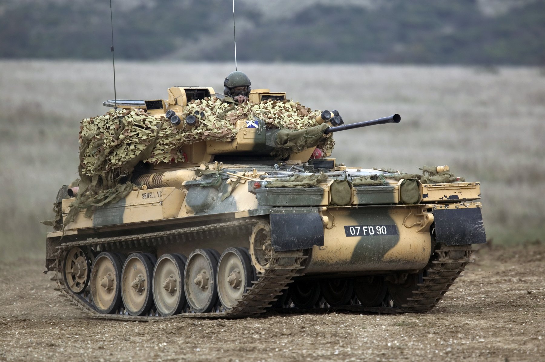 Armoured vehicles ALVIS PLC FV107 Scimitar (recon)