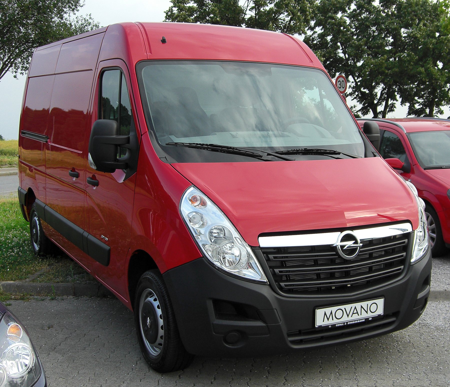 Lastwagen Sovab OPEL MOVANO