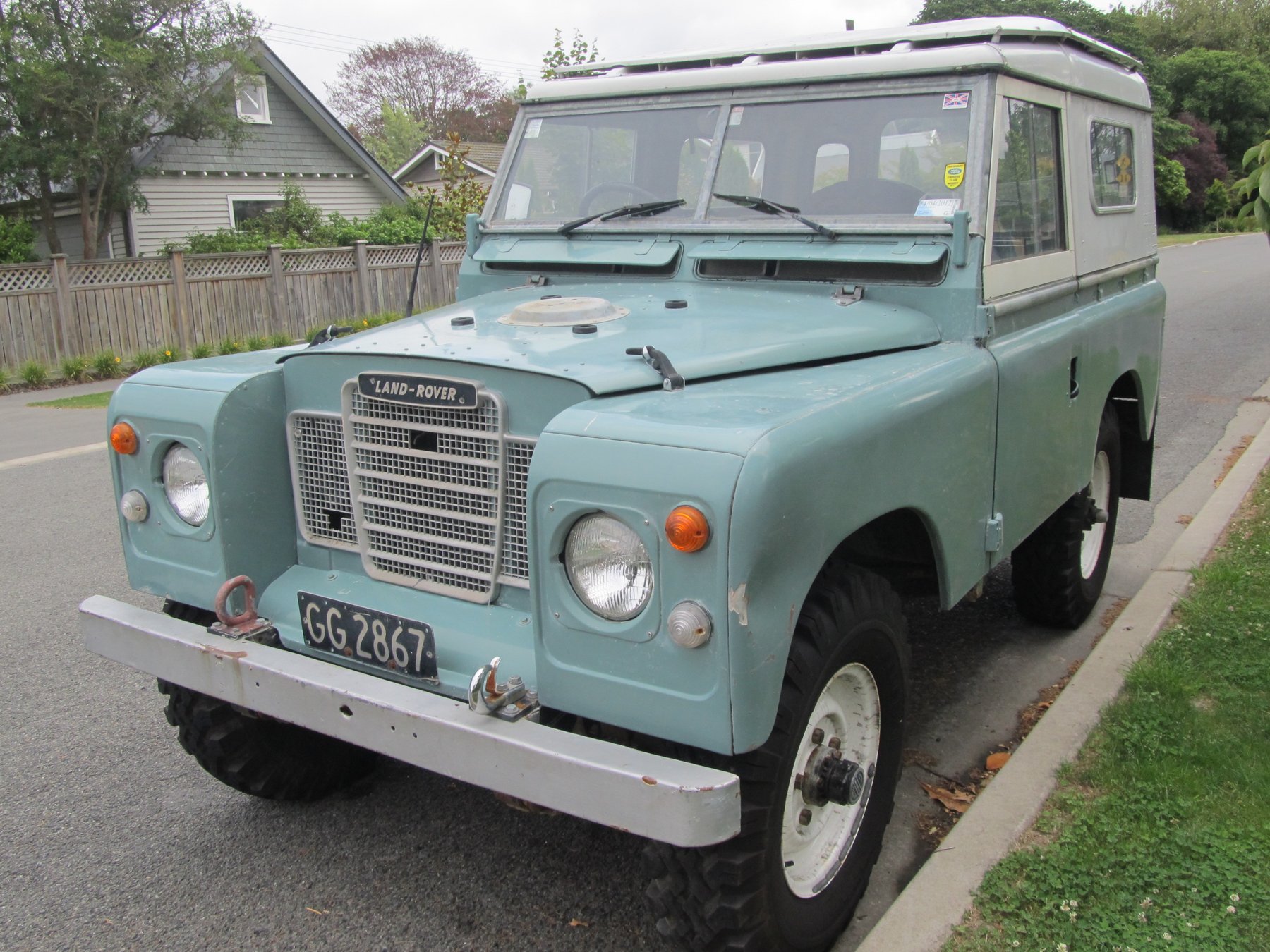 Van Land Rover 88 SERIE