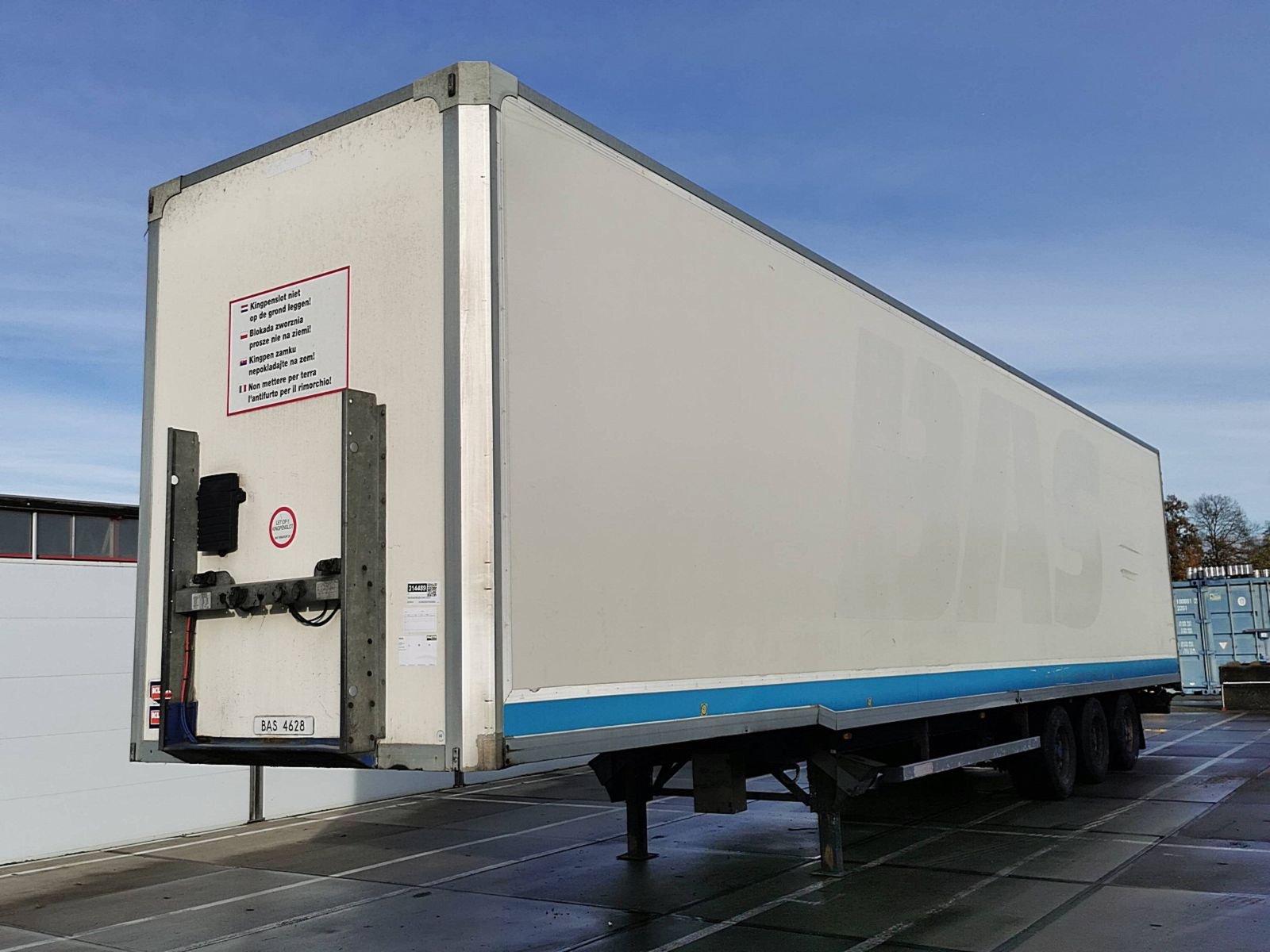 Trailer Groenewegen PRSSL27-TRI-SYS