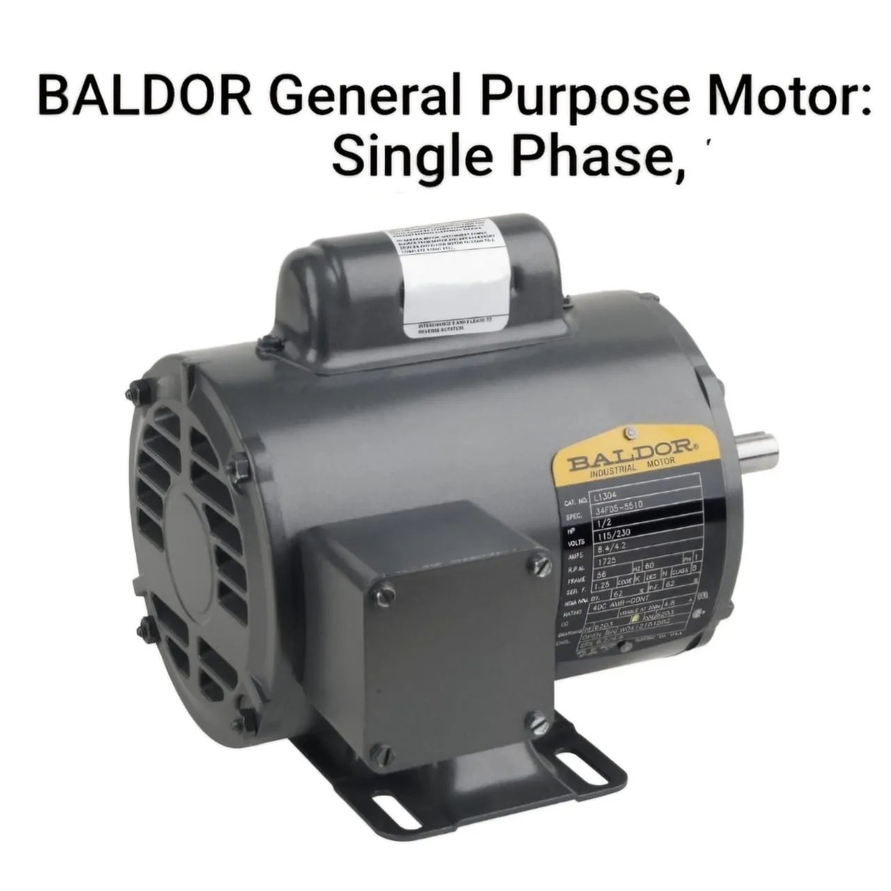 Electric motor Baldor EMM3768-58