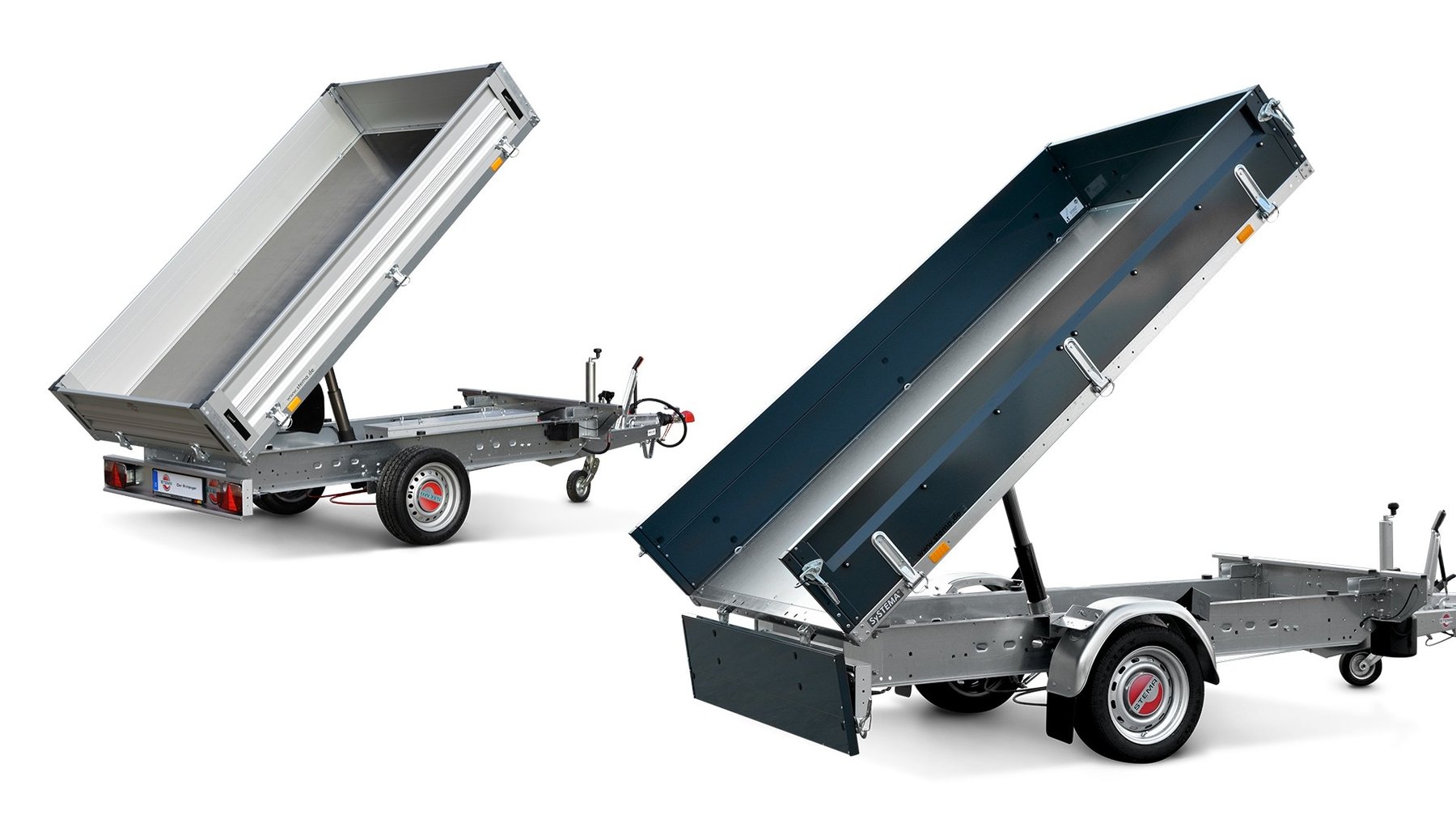 Car trailers up to 3.5 t Stema ALU SH O1 7.5-21-13.1