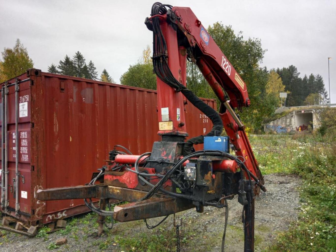 Loader cranes HMF 1223 K 4