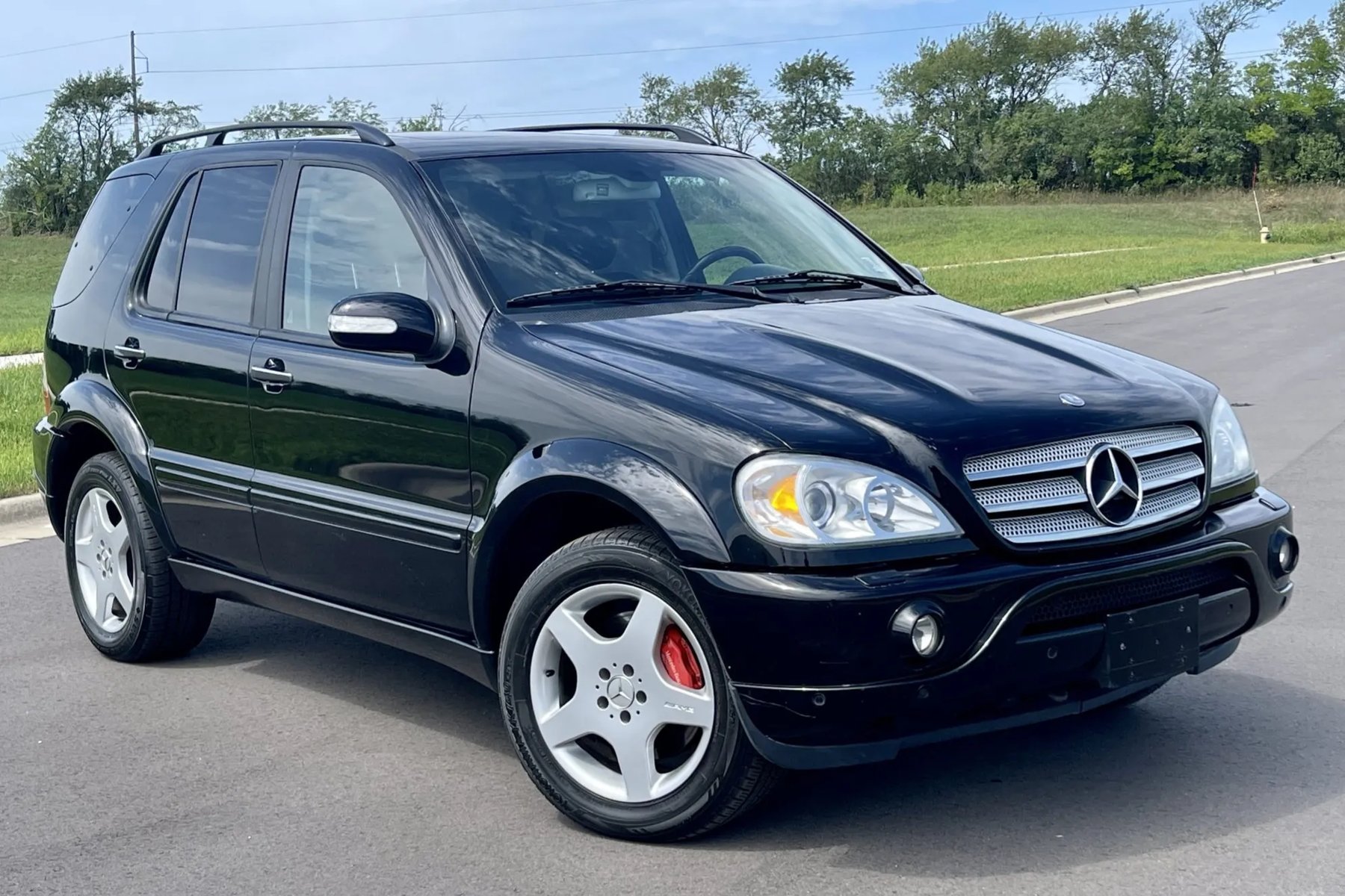 Van Mercedes Benz ML55 AMG