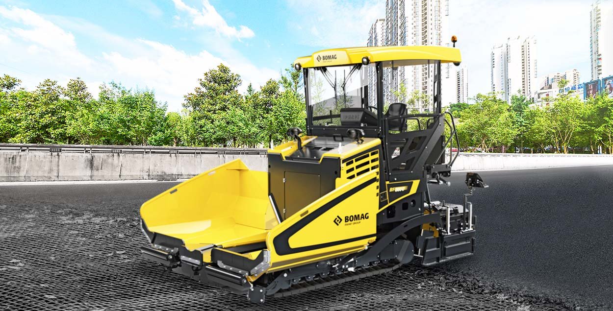 Układarki asfaltu Bomag CR652RX