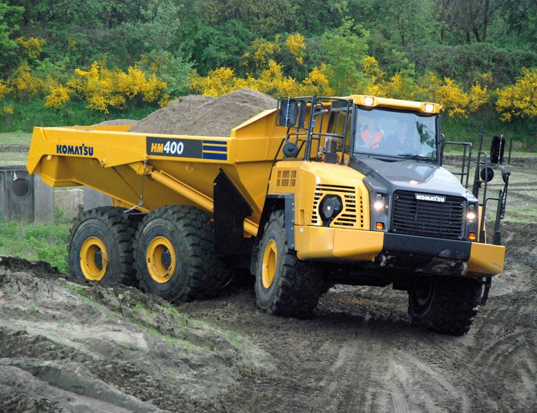Mining machine Komatsu HM400-3