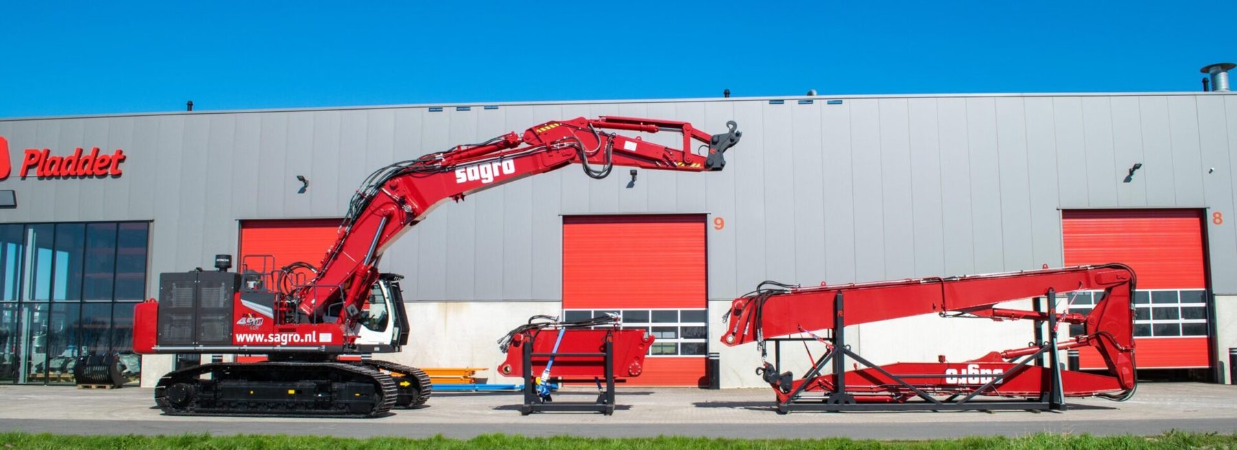 Pladdet Extension booms