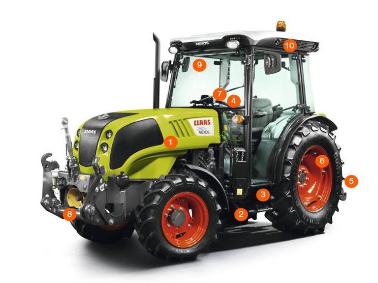 Tractor CLAAS NEXOS 230 F