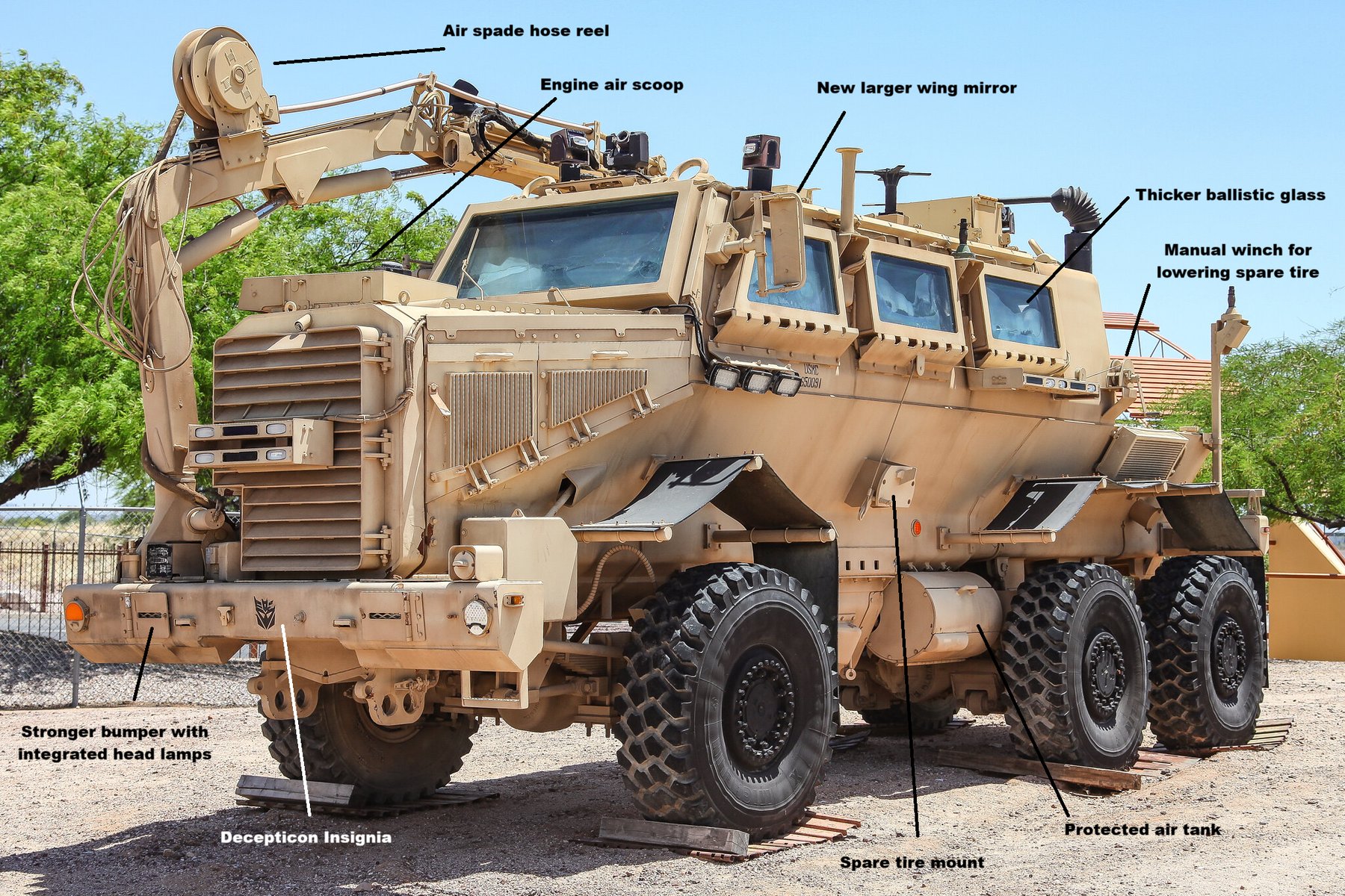 Militär- & Sonderfahrzeuge Force Protection Buffalo