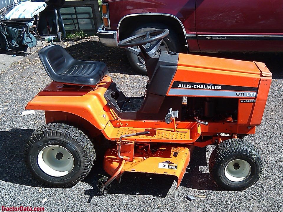 Ride-on mowers Allis Chalmers 611