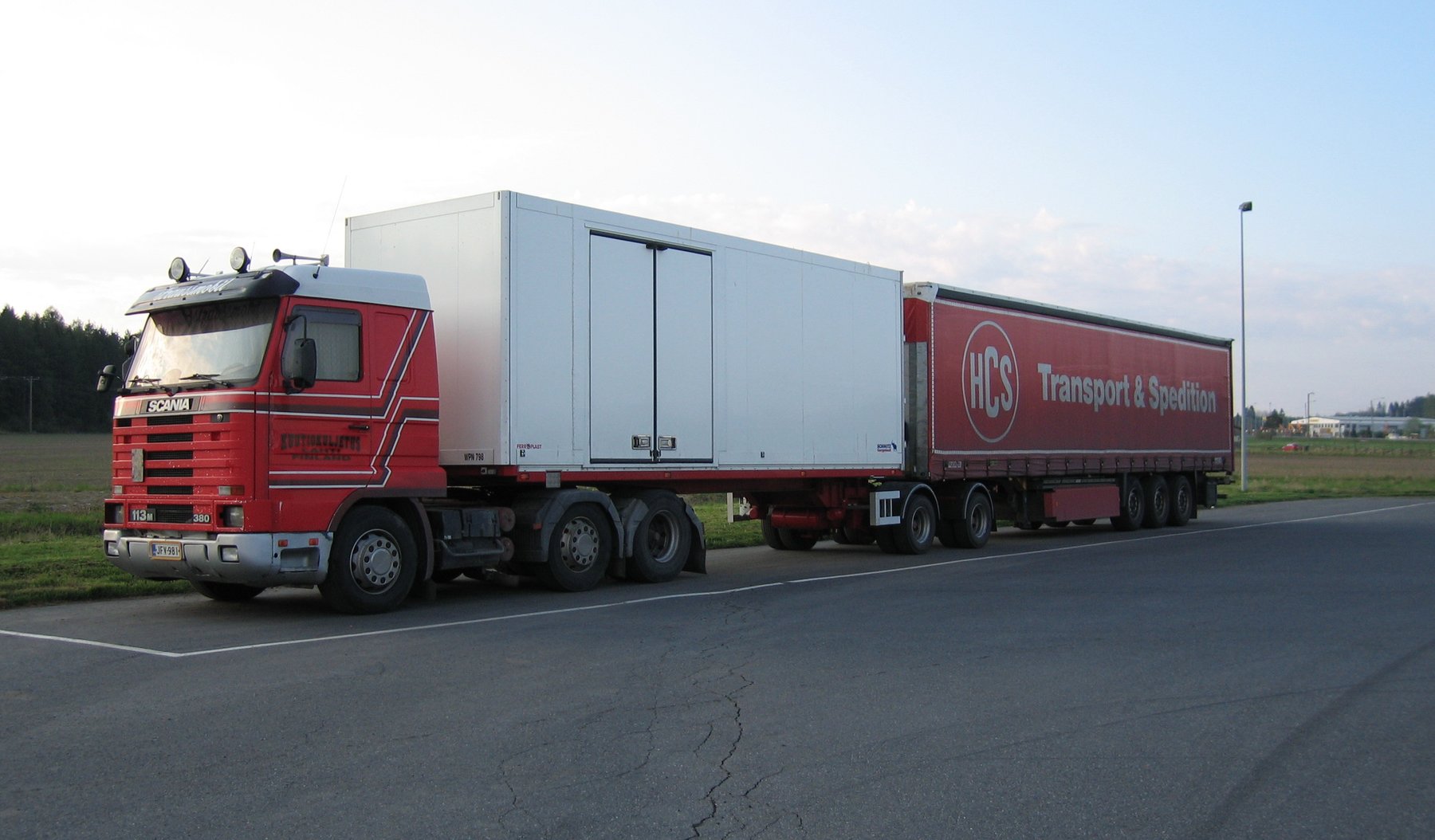 Lastwagen Scania 113 M 6X2 BL 65180 E