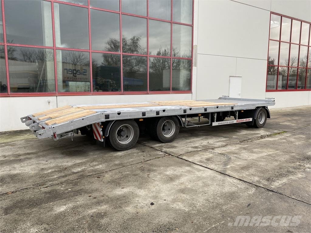 Machinery transport trailers Möslein T3-8,20 VB F