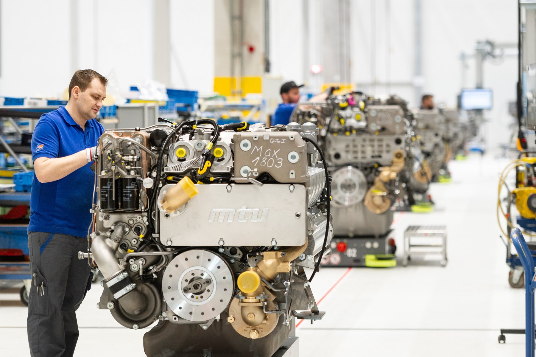 Diesel engine Rolls Royce Solutions America 10V1600C60
