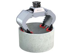 Kinshofer 4-Grip Greifervorrichtung für Gullideckel