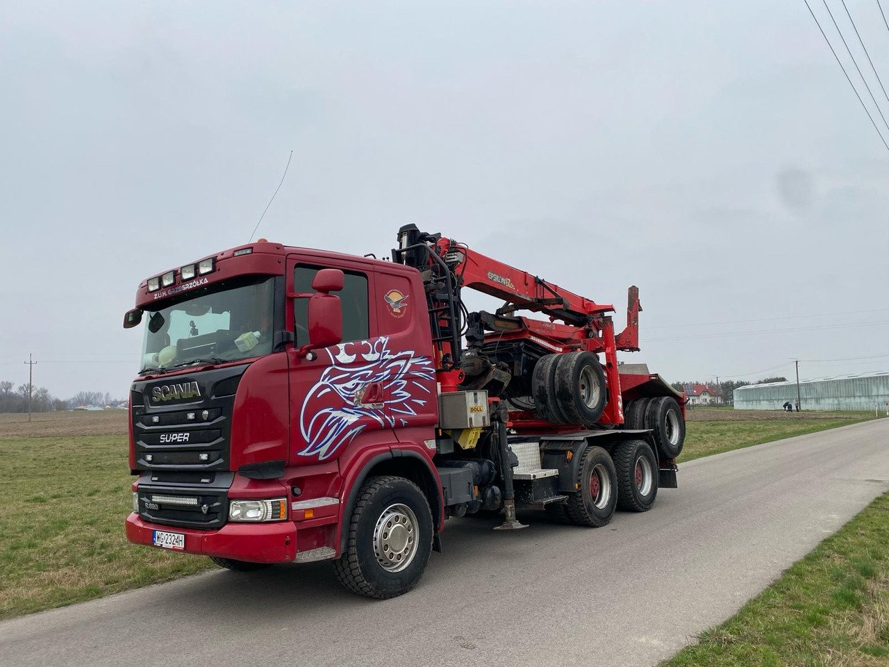 Samochód ciężarowy Scania R620LB8X4*4HSA