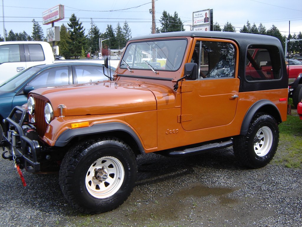 Van Jeep CJ7-RENEGASTE
