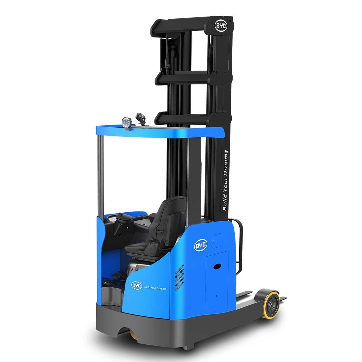Schubmaststapler BYD RTR 16 Lithium Batterietechnik
