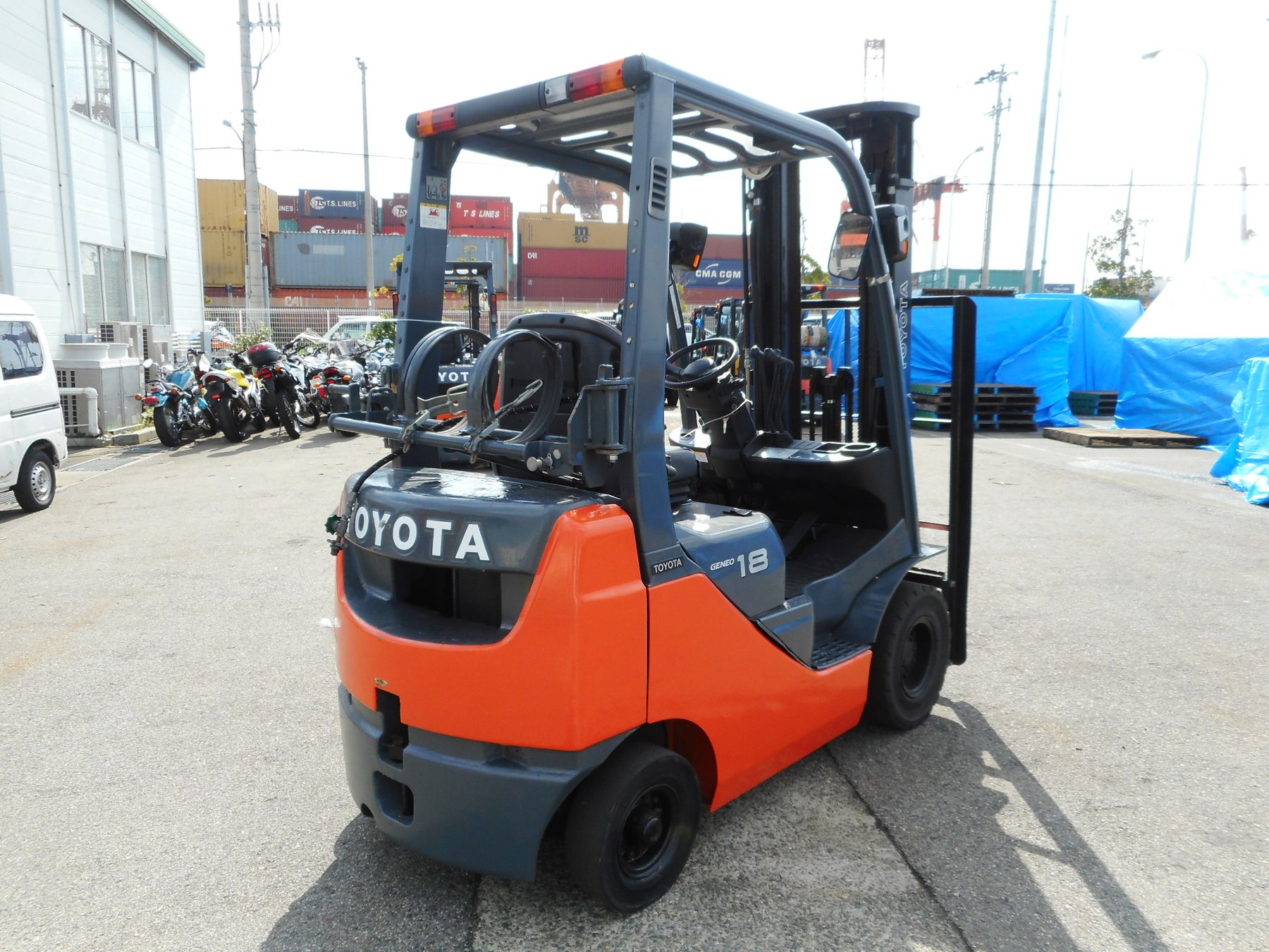 LPG forklifts Toyota 06-8 FG 18 F