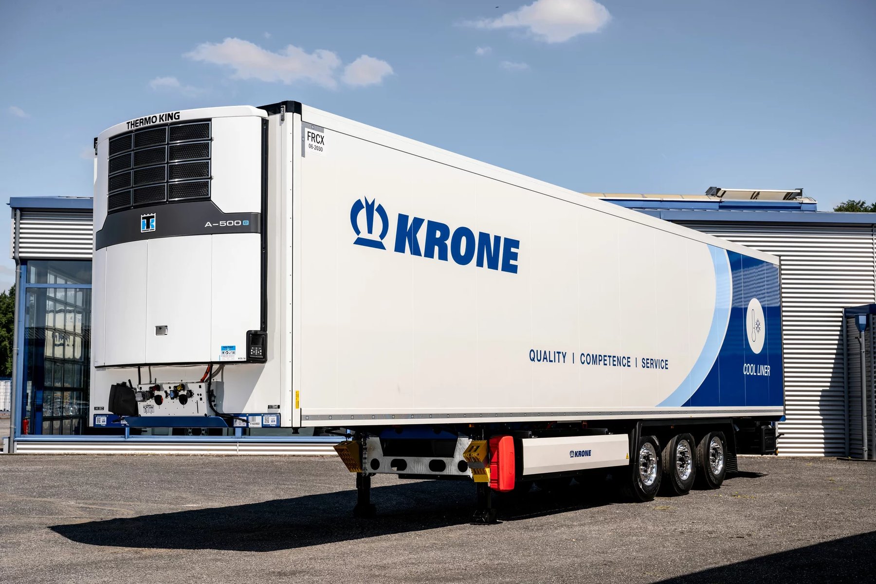 Trailer Krone KOELE OPHANGING + UITRUSTING