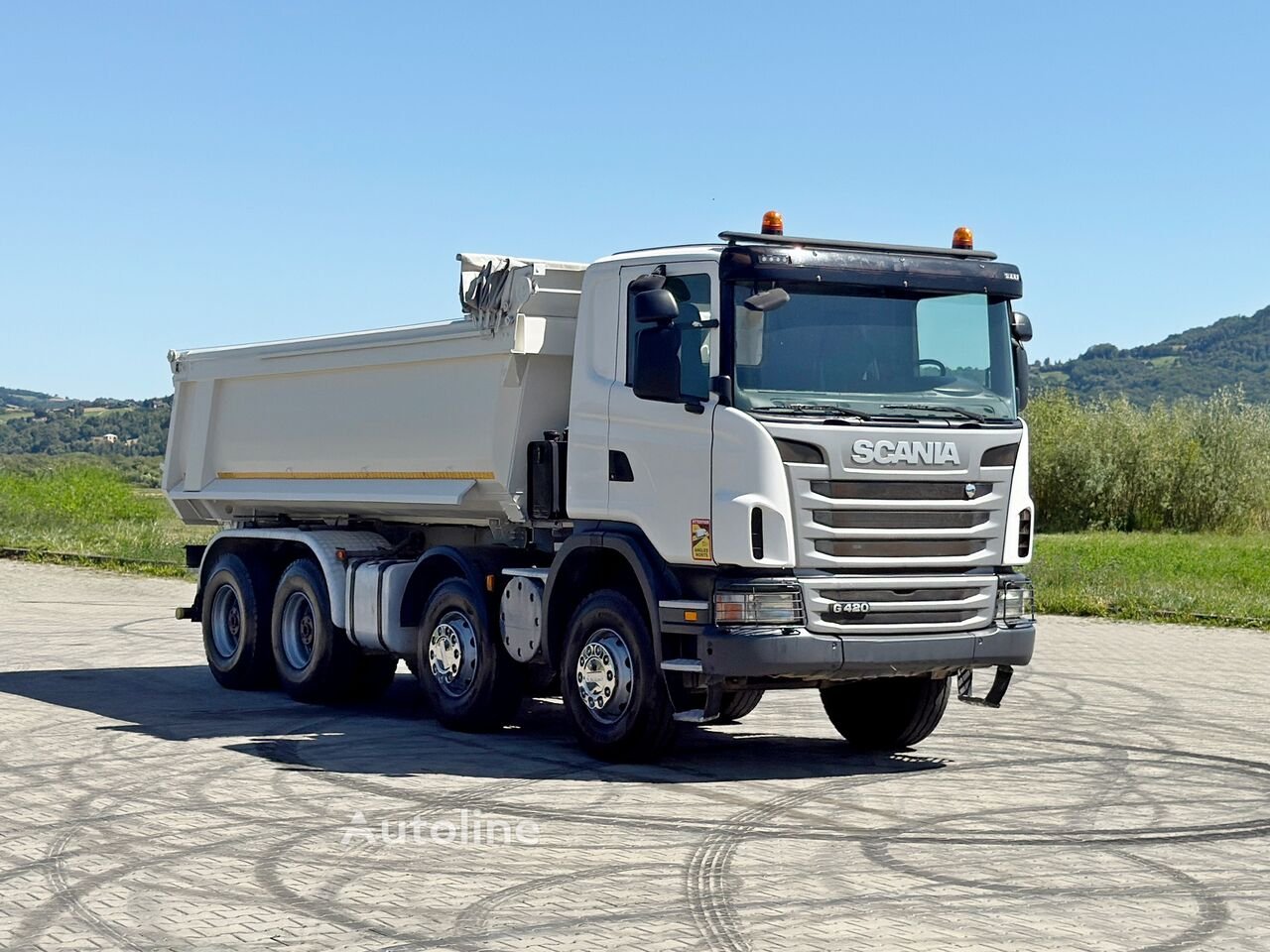 Lastwagen Scania G 420 8X4
