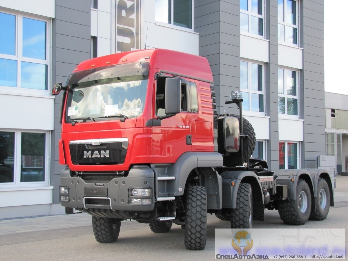 Lastwagen MAN TGS 41.480 10X8/6BB