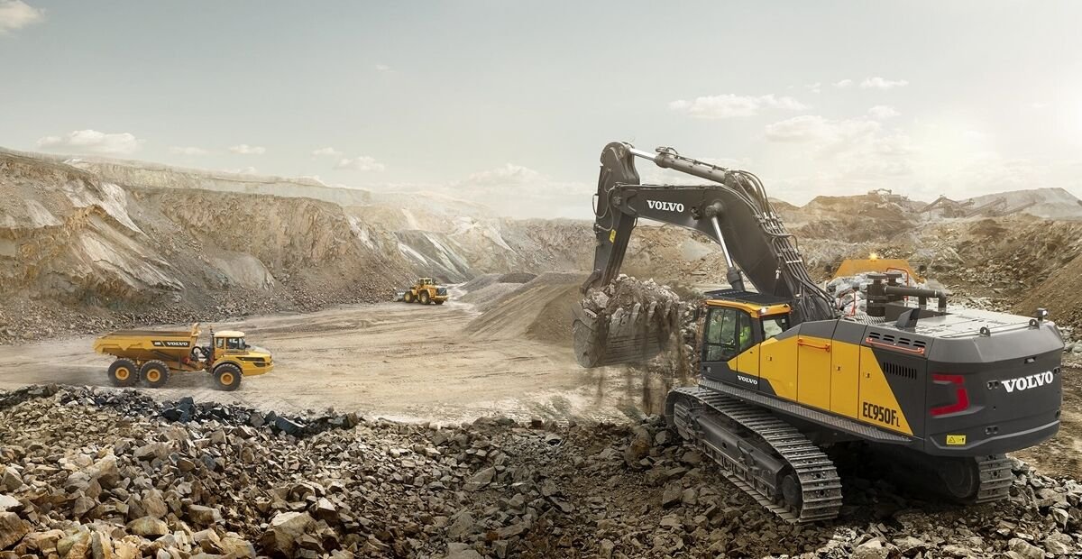 Excavator Volvo CE Crawler Excavator EC950F